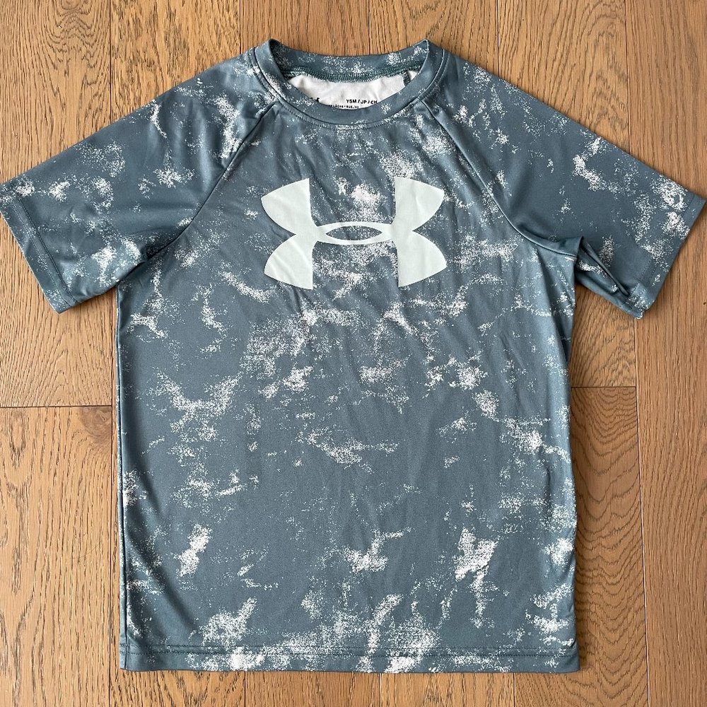 Under Armour Boys' UA Tech™ Big Logo Printed Short Sleeve Shirt